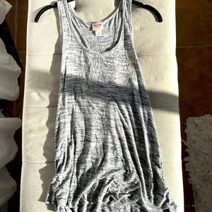 Black and white tank